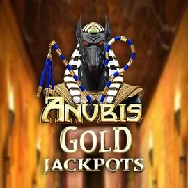 Anubis Gold Jackpots online game logo by Inspired Gaming on reelssoncasino.com