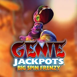 Genie Jackpots: Big Spin Frenzy logo – Jackpots by Blueprint Gaming at O'Reels Casino UK