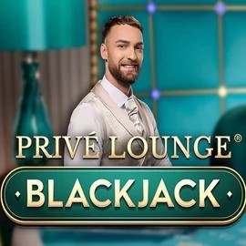 Privé Lounge Blackjack slot visual from Pragmatic Play available on reelssoncasino.com
