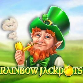 Rainbow Jackpots slot visual from Red Tiger Gaming available on reelssoncasino.com