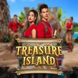 Treasure Island slot logo by Pragmatic Play at O'Reels Casino UK